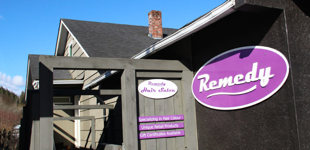 remedy salon south shore road lake cowichan haircut